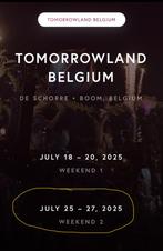 Tomorrowland incredible saturday ticket weekend 2 2025, Eén persoon