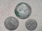 Lot 3 monnaies en argent Pays bas Autrichiens, Postzegels en Munten, Zilver, Ophalen of Verzenden, Zilver