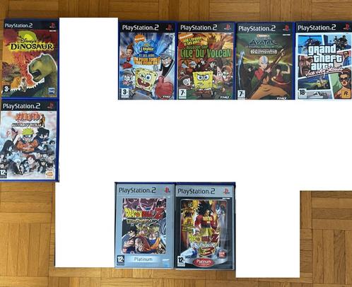 PS2-games om uit te kiezen (GTA, Naruto, Dragon Ball Z, enz., Games en Spelcomputers, Games | Sony PlayStation 2, Zo goed als nieuw