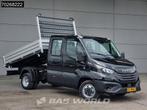 Iveco Daily 35C21 3 zijdige Kipper Dubbel Cabine 210PK 3.0L, Auto's, Bestelwagens en Lichte vracht, Stof, Euro 6, 4 cilinders
