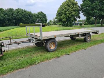8 tons gegalvaniseerd landbouwwagen balenwagen tuinbouwwagen beschikbaar voor biedingen