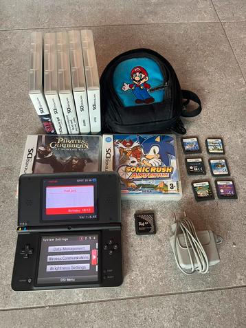 Nintendo DSi XL met 13 games & R4 NDS beschikbaar voor biedingen