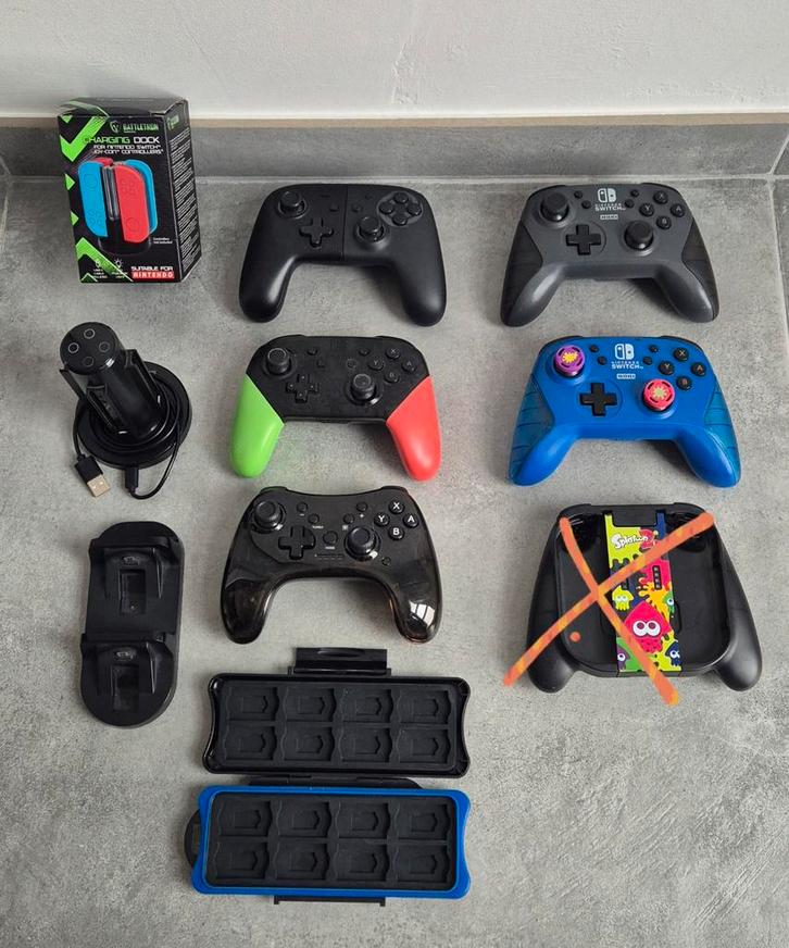 Switch-games en accessoires in uitstekende staat, Games en Spelcomputers, Spelcomputers | Nintendo Switch, Zo goed als nieuw, Ophalen