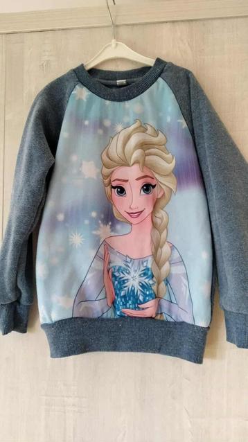 sweater / trui Frozen Elsa maat 110 - 116 beschikbaar voor biedingen