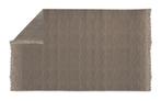 Podevache Taupe wollen plaid/deken NIEUW 120x180 cm, Ophalen of Verzenden, Nieuw