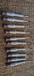 Set van 10 precisieschroevendraaiers, Doe-het-zelf en Bouw, Ophalen of Verzenden, Gebruikt