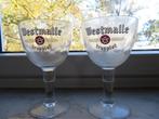 2 Westmalle glazen, gegraveerd glas, Enlèvement