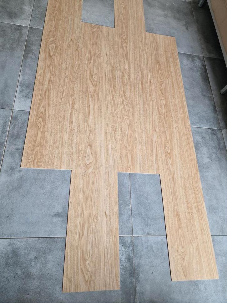 Luxe rechte vinyl laminaat, Doe-het-zelf en Bouw, Vloerdelen en Plavuizen, Laminaat, Ophalen