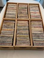 Lot vinyl singles 7" ( ongeveer 1100 stuks), Cd's en Dvd's, Ophalen, Gebruikt, Overige formaten, Pop