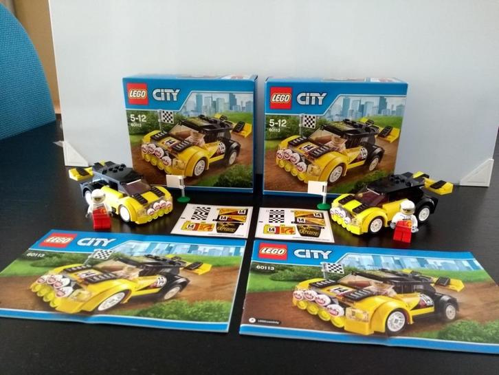 Lego City 60113 Rally Car, Kinderen en Baby's, Speelgoed | Duplo en Lego, Zo goed als nieuw, Lego, Complete set, Ophalen of Verzenden