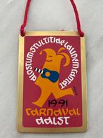 Aalst Oilsjt Carnaval Medaille Stad 1991 rood, Ophalen