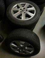 Jantes Borbet 16 pouces 5x112 avec pneus hiver 205-60-16, Autos : Pièces & Accessoires, Enlèvement ou Envoi, Audi