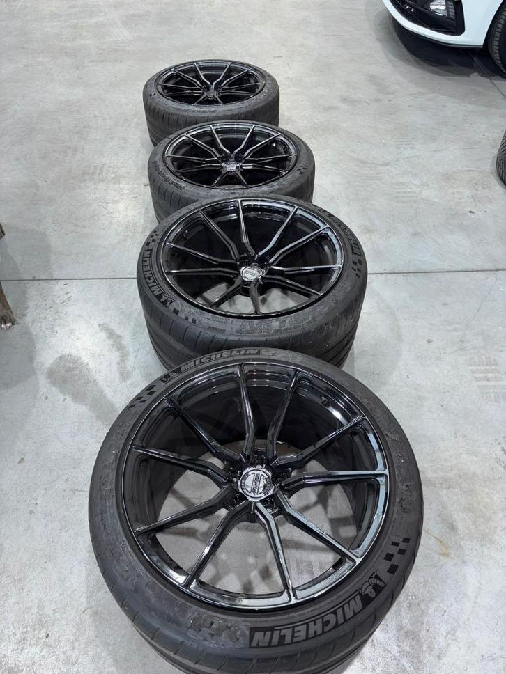 MERCEDES AMG GT S R VELGEN SET FORGED 19 - 20 INCH, Auto-onderdelen, Banden en Velgen, Velg(en), Zomerbanden, 20 inch, 325 mm