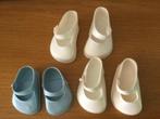 3 paar Cinderella poppenschoentjes  n1 /2/ 3, Ophalen of Verzenden, Zo goed als nieuw, Accessoires, Levensecht of Reborn