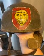 ZEER MOOIE DISPATCH RIDERS HELMET 1st Belgian corps!!!, Verzamelen, Ophalen of Verzenden, Helm of Baret, Landmacht