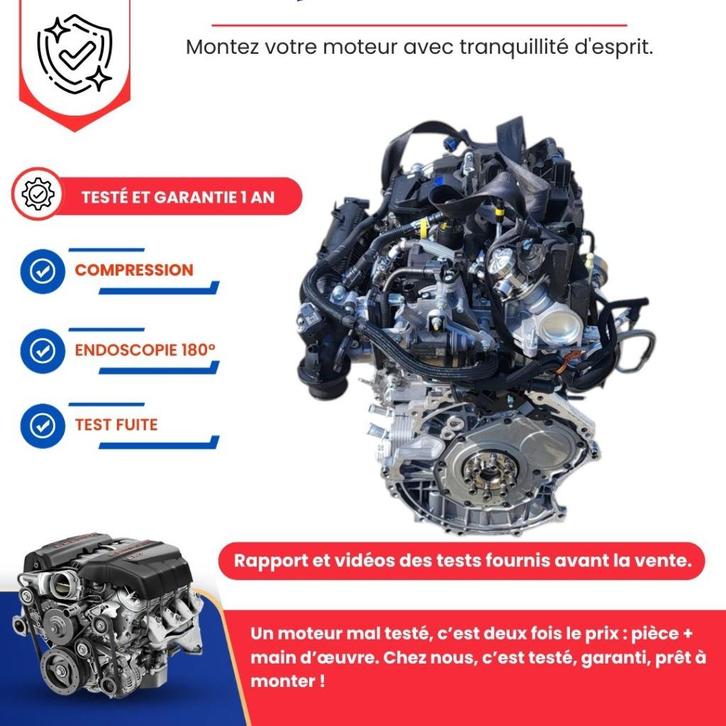 Bijna nieuwe complete motor ford focus/kuga, Auto-onderdelen, Motor en Toebehoren, Ford, Nieuw, Ophalen of Verzenden