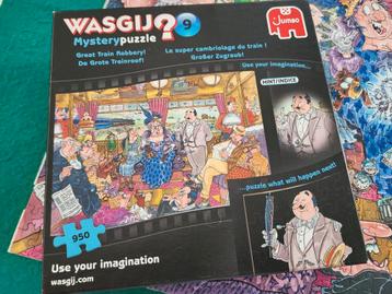 Wasgij Mystery puzzel nr9 - De Grote Treinroof - 950 stuks beschikbaar voor biedingen