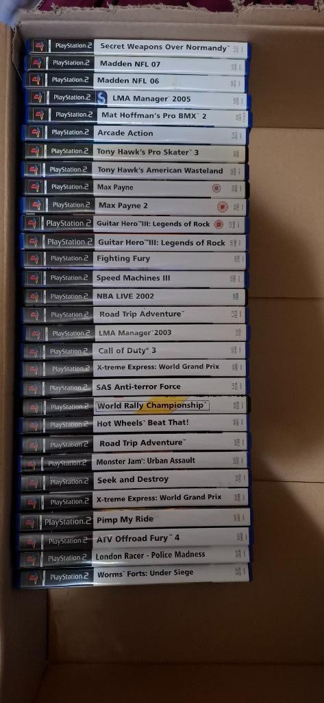 PS2 spellen (engels)., Games en Spelcomputers, Games | Sony PlayStation 2, Gebruikt, Avontuur en Actie, 3 spelers of meer, Vanaf 3 jaar