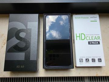 Samsung Galaxy S21 5G met 256 GB opslag, kleur phantom grey beschikbaar voor biedingen