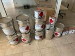 LOT VAN 2K PU HOOGGLANS VERF  7010, Doe-het-zelf en Bouw, Verf, Beits en Lak, Ophalen, Zo goed als nieuw, Verf