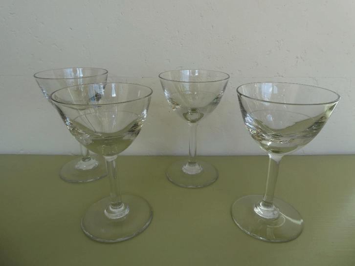 Verres à cocktail anciens, verres à vin, Collections, Verres & Petits Verres, Utilisé, Autres types, Enlèvement ou Envoi