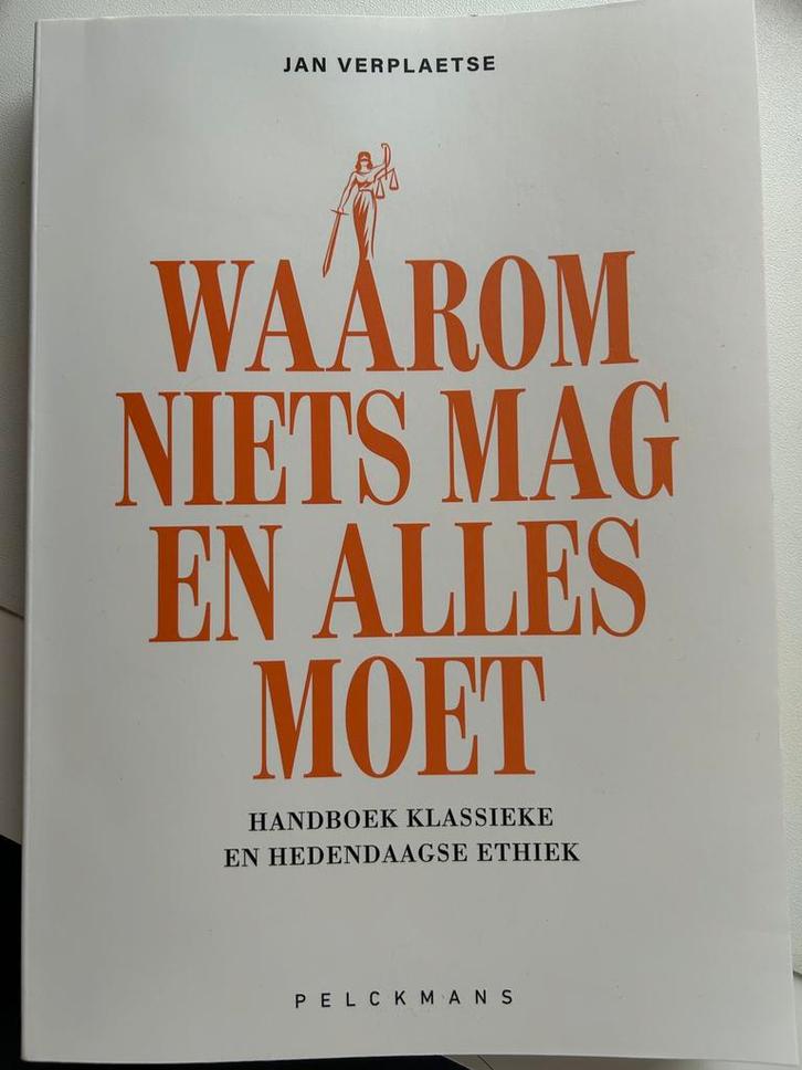 Waarom niets mag en alles moet  - Jan Verplaetse, Livres, Livres d'étude & Cours, Enlèvement ou Envoi