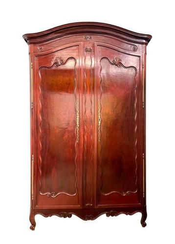 Armoire en acajou de Cuba du XVIIIe siècle