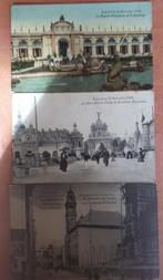 BRUXELLES : 3 cartes postales anciennes EXPOSITION UNIVERSEL, Collections, Affranchie, Bruxelles (Capitale), Enlèvement ou Envoi