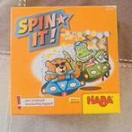 Gezelschapsspel spin it - haba, Hobby en Vrije tijd, Ophalen of Verzenden, Zo goed als nieuw