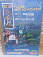 Affiche Omloop Het Volk, Enlèvement ou Envoi, Comme neuf, Affiche, Image ou Autocollant