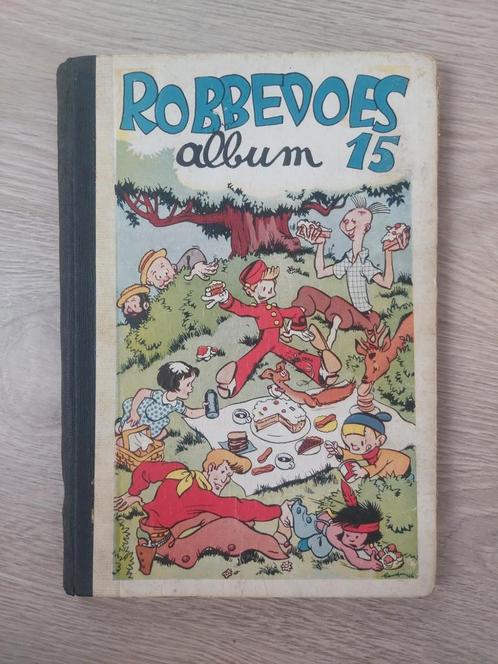 Robbedoes bundeling 15, Boeken, Stripverhalen, Gelezen, Eén stripboek, Verzenden