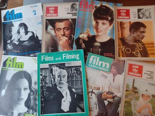 8 oude filmmagazines // tussen 1957 en 1980 // Amis du FILM, Collections, Revues, Journaux & Coupures, Journal ou Magazine, Enlèvement ou Envoi