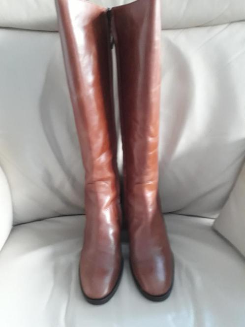 River Woods : nieuwe bruine lederen laarzen : maat 37, Kleding | Dames, Schoenen, Nieuw, Hoge laarzen, Bruin, Ophalen of Verzenden