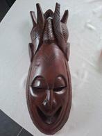 Afrikaans houten masker., Antiek en Kunst, Ophalen