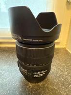 Canon EF-S 15-85mm F/3.5-5.6 IS USM + zonnekap, Audio, Tv en Foto, Ophalen, Gebruikt, Standaardlens, Zoom