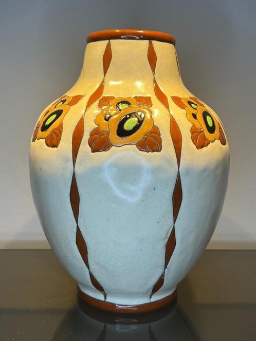 Charles Catteau Keramis Boch, Antiquités & Art, Antiquités | Vases, Enlèvement