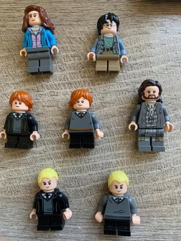 7 minifig Lego Harry Potter - zie beschrijving beschikbaar voor biedingen