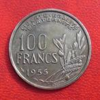 1955 B 100 francs "Cochet" - port 1,50 euro par courrier, Timbres & Monnaies, Enlèvement ou Envoi, Monnaie en vrac, France