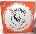 Panneau publicitaire Bacchus Kriek - Framboise en métal, Collections, Enlèvement ou Envoi