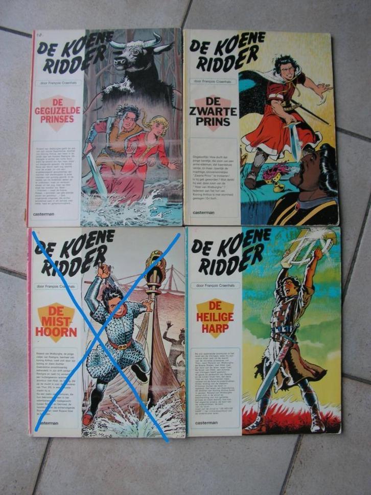 3 strips De Koene Ridder., Boeken, Stripverhalen, Zo goed als nieuw, Meerdere stripboeken, Ophalen of Verzenden