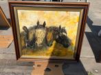 Schilderij paarden, Ophalen