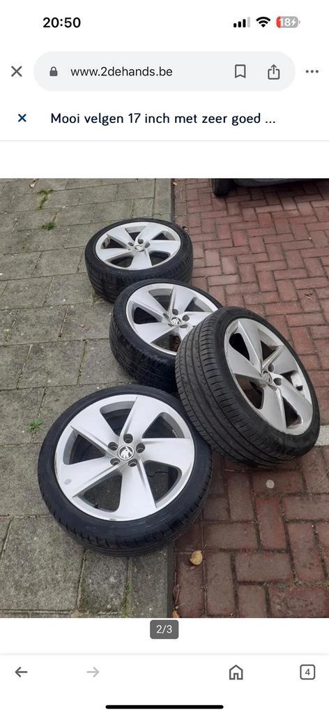 205/45/r17 enkel ruilen lees beschrijving !, Auto-onderdelen, Banden en Velgen, Banden en Velgen, Zomerbanden, 17 inch, 205 mm