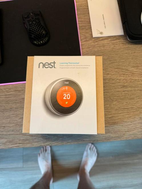 Nest learning thermostat versie 2, Bricolage & Construction, Thermostats, Utilisé, Enlèvement ou Envoi