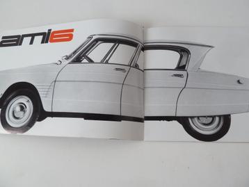 folder CITROËN AMI 6 retro oldtimer brochure auto classic beschikbaar voor biedingen