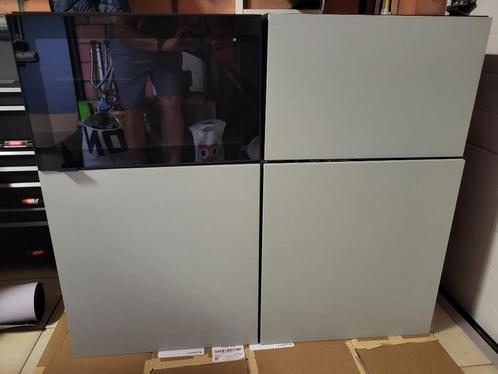 Hangkasten Besta, Huis en Inrichting, Kasten | Wandmeubels, Gebruikt, Minder dan 150 cm, 25 tot 50 cm, Met deur(en), Met plank(en)
