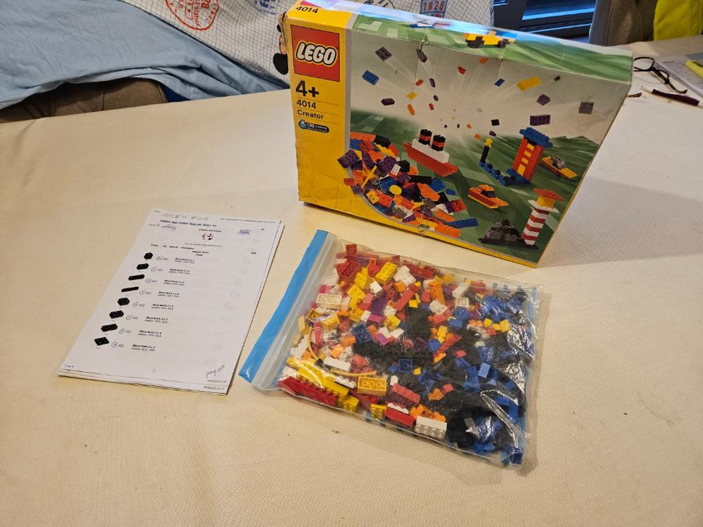 LEGO Creator Exclusive 4014 Basic Set 500 blokjes, Enlèvement ou Envoi, Comme neuf, Ensemble complet, Lego
