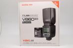 Godox V860II flitser voor Panasonic Olympus M43 MFT M4/3, Ophalen of Verzenden, Zo goed als nieuw, Overige merken, Kantelbaar