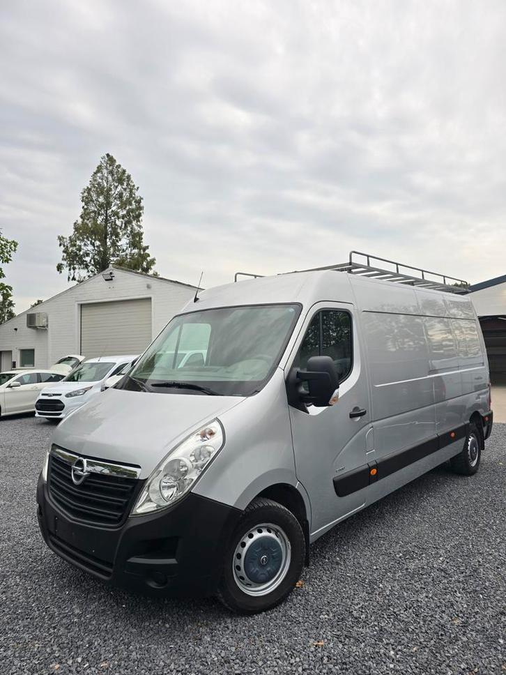 OPEL MOVANO LICHTEVRACHT-L3-H2-NAVI-CAMERA-CRUIS-TREKHAAK, Auto's, Bestelwagens en Lichte vracht, Bedrijf, Te koop, ABS, Airbags