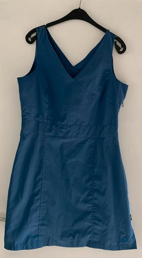 Blauw kleedje Jack Wolfskin maat Large, Kleding | Dames, Jurken, Zo goed als nieuw, Blauw, Ophalen