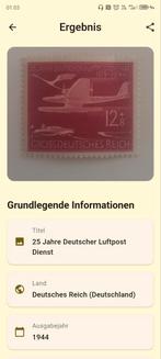 Timbre allemand 25 Jahre Luftpost, Enlèvement ou Envoi